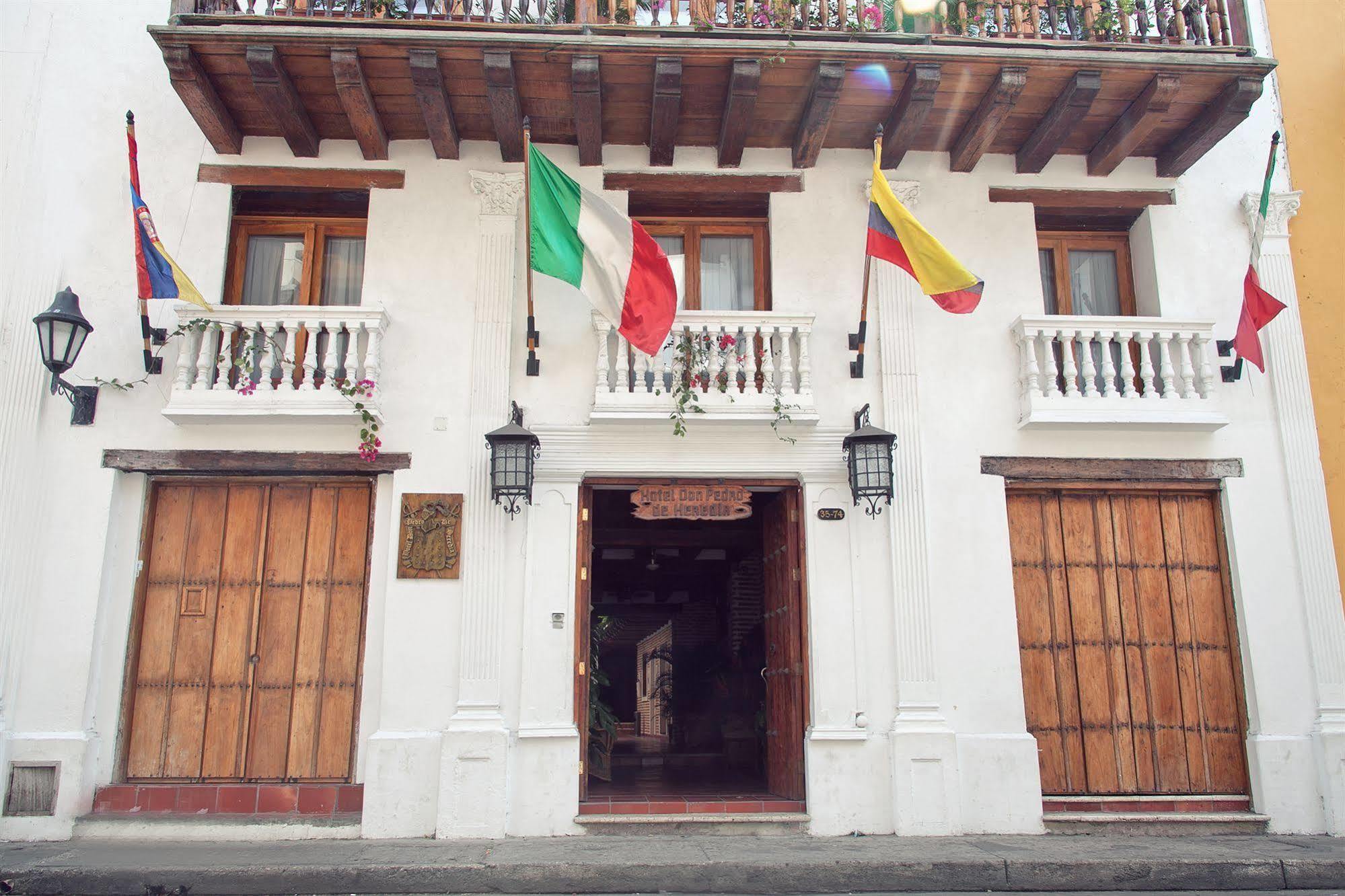 Cartagena Hotel Don Pedro De Heredia מראה חיצוני תמונה